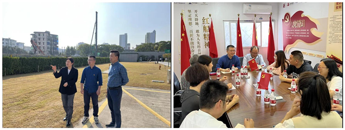 项目部与社区开展党建联建，共同探讨一期、二期的改进提升.jpg
